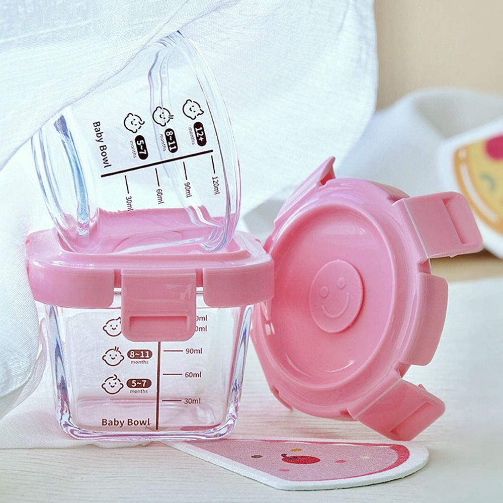 Baby Food Glass - Szklany pudełko do przechowywania żywności nowy