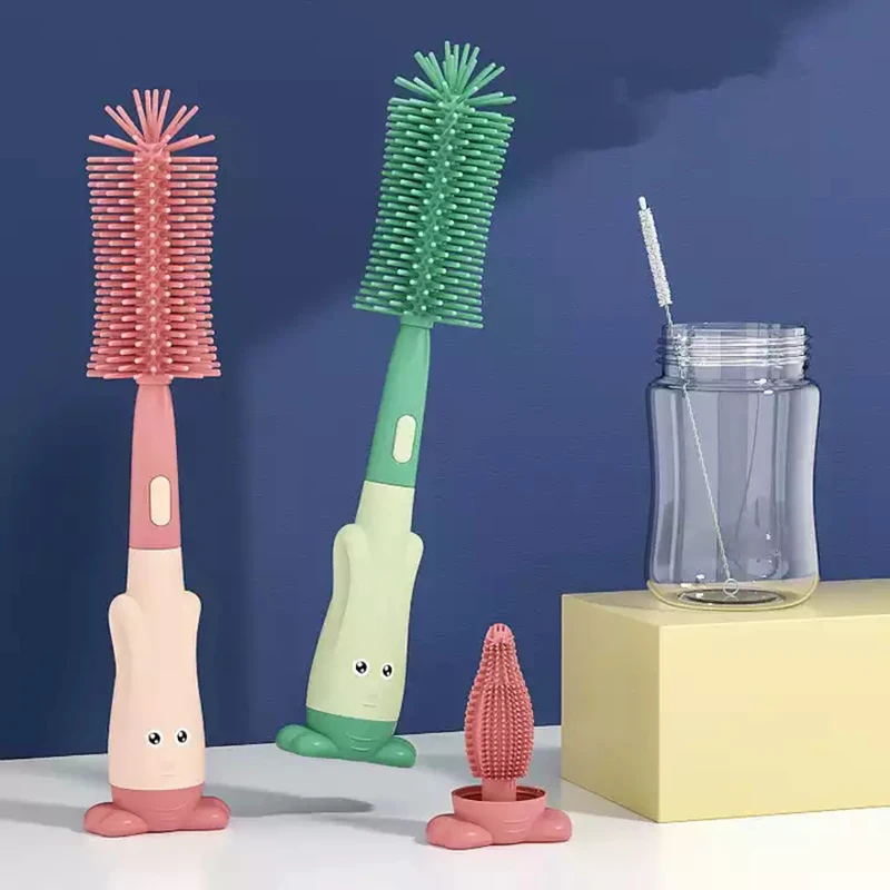 Baby Food Glass - Zestaw szczotek do butelek dla niemowląt