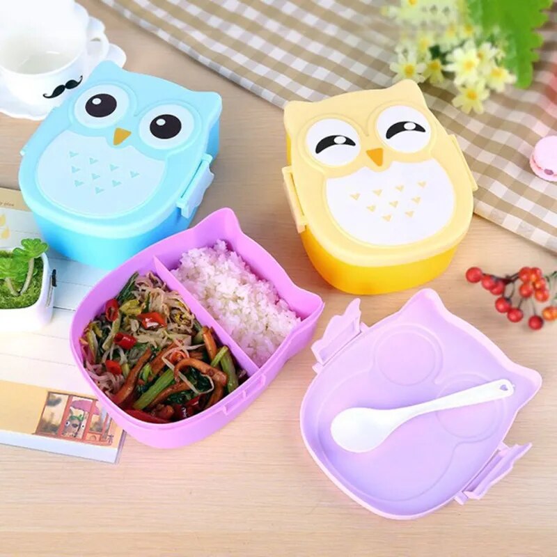 Baby Food Container - Przenośne plastikowe pudełko na drugie śniadanie