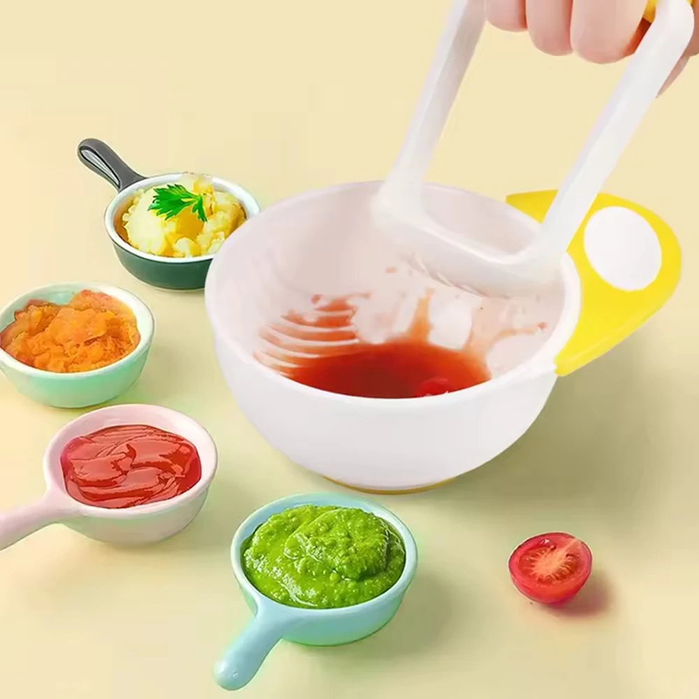 Baby Food Mill - Zestaw miseczek do rozdrabniania i serwowania,
