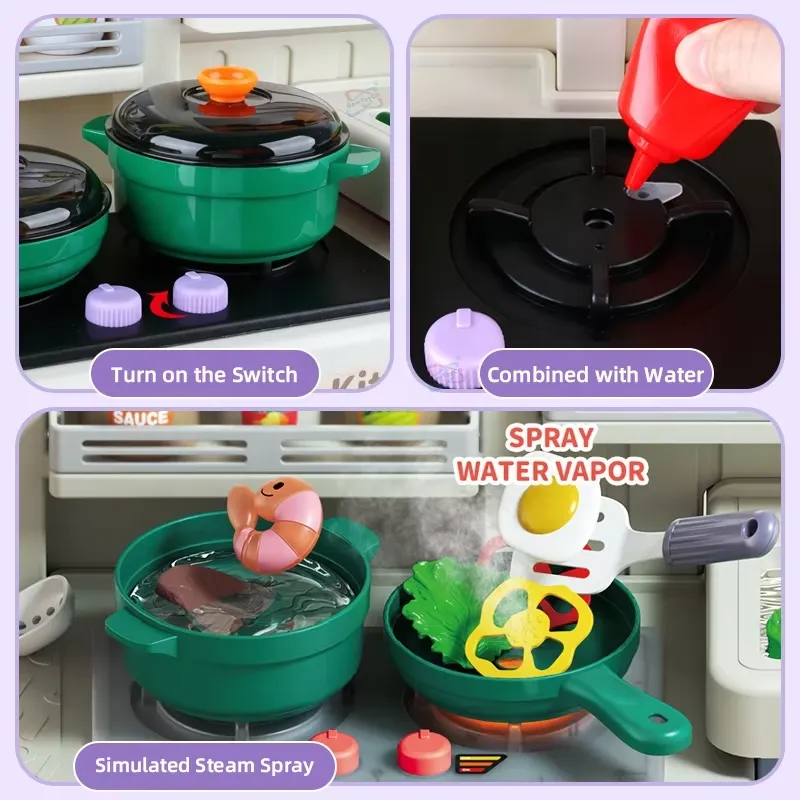 Duży zestaw kuchenny do zabawy – Baby Food Game recenzja i cena