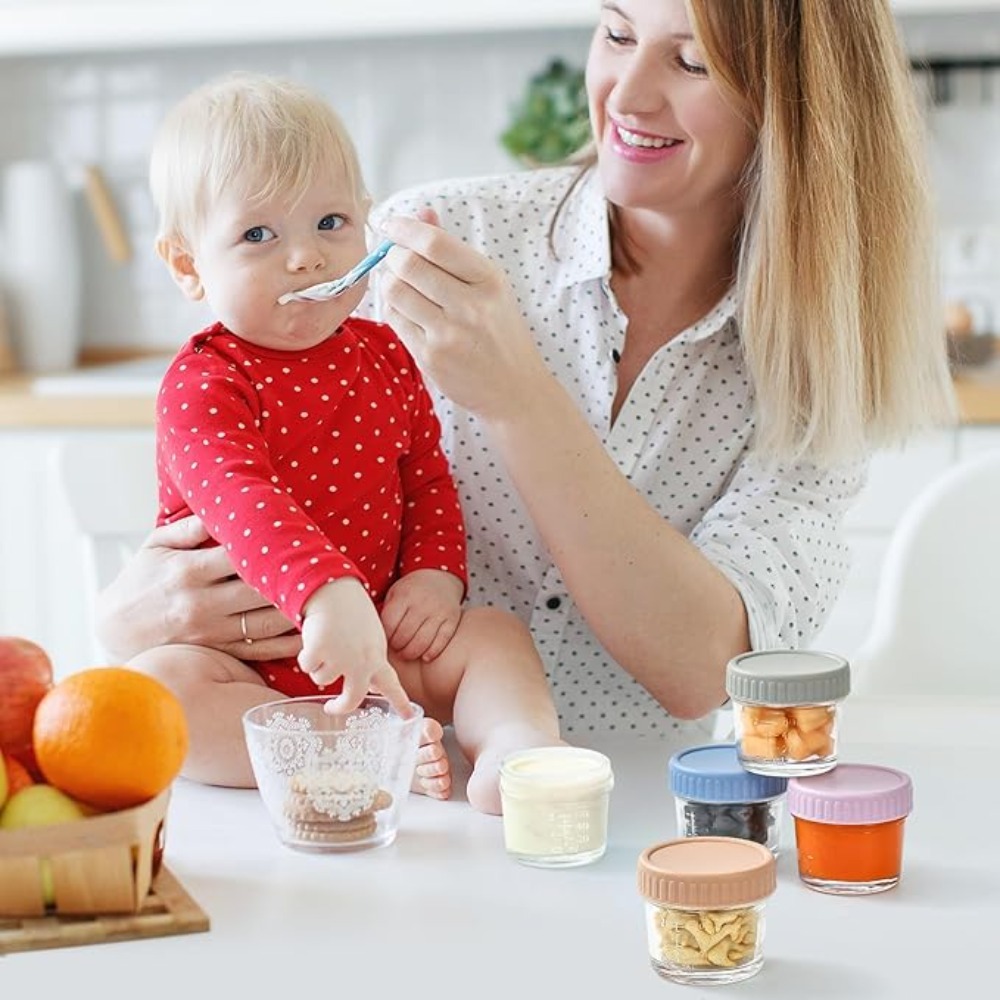 6 szt. Szklanych słoików typu  – Baby Food Glass recenzja i cena