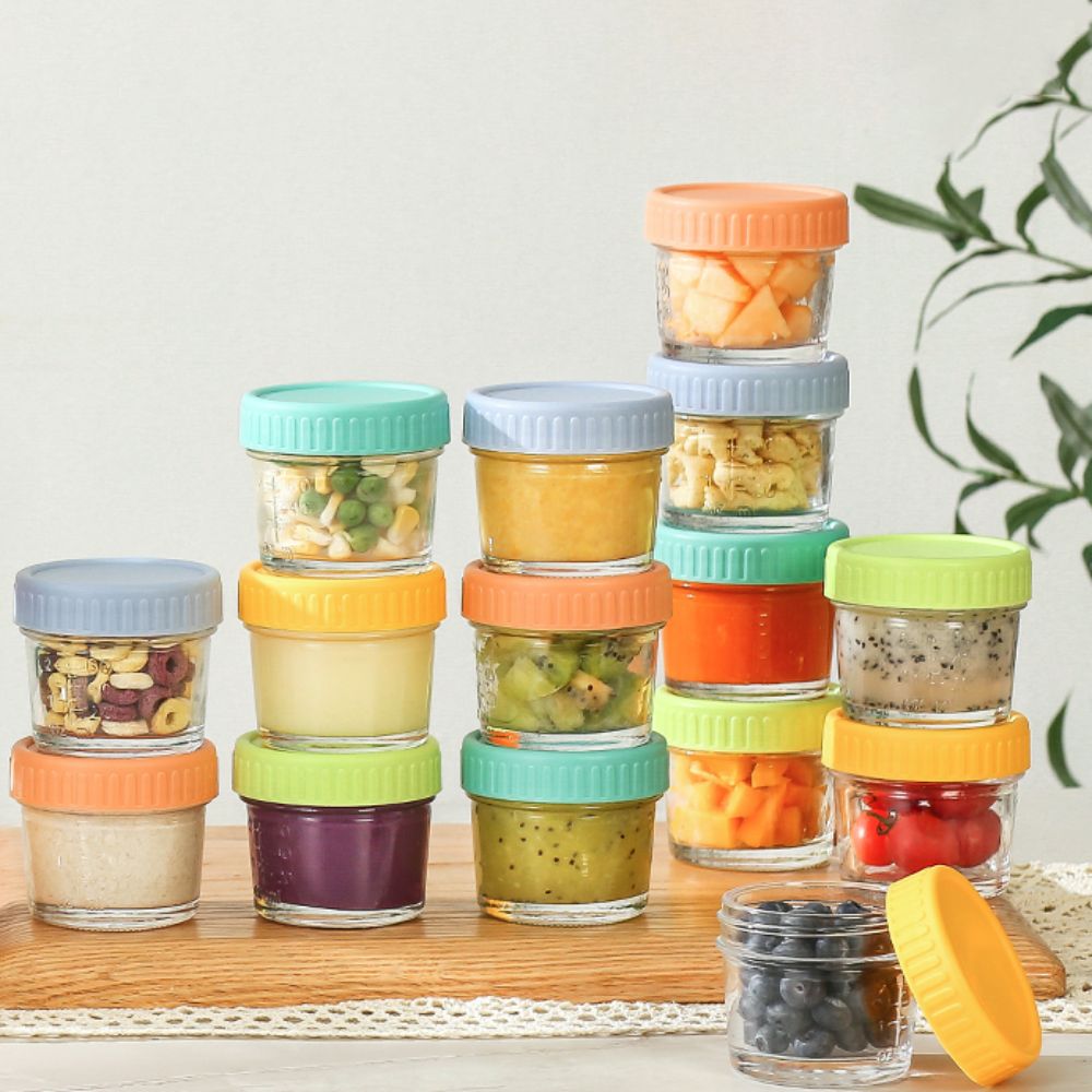 6 szt. Szklanych pojemników na – Baby Food Glass recenzja i cena