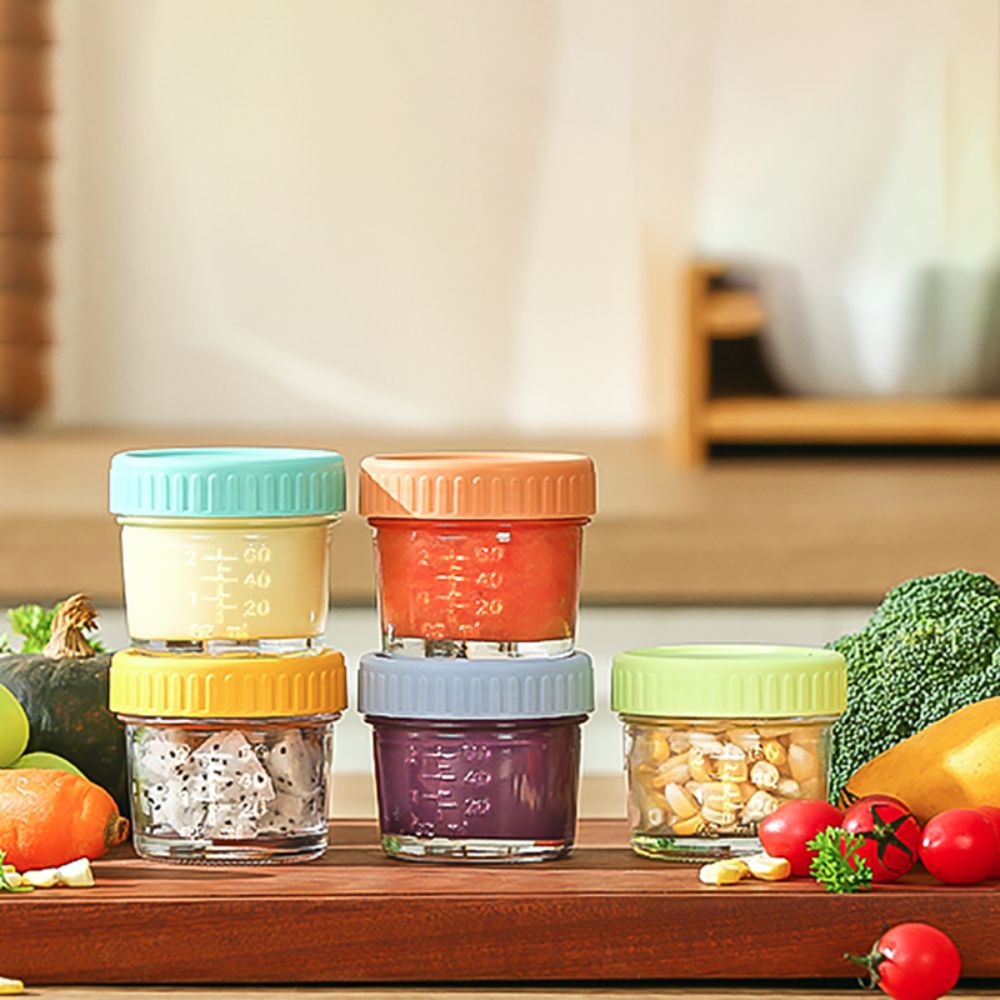 6 szt. Szklanych pojemników na – Baby Food Glass recenzja i cena