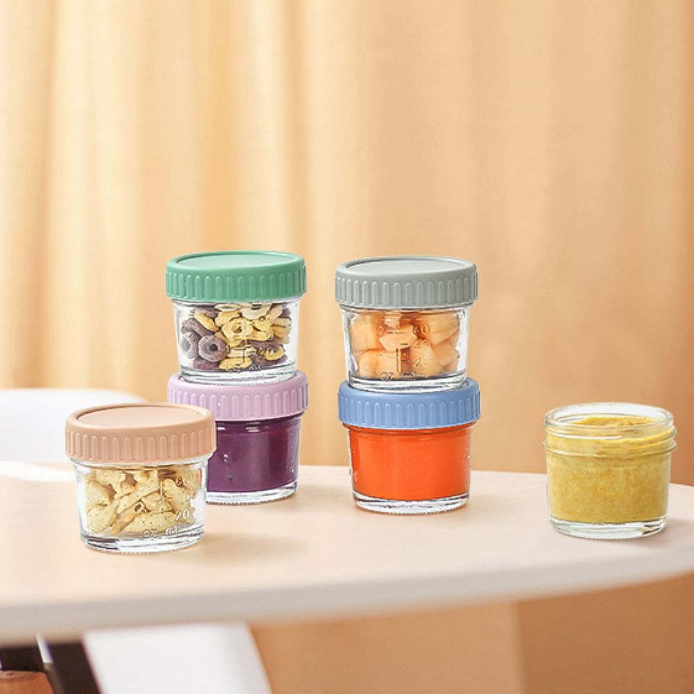 6 szt. Szklanych pojemników na – Baby Food Glass recenzja i cena