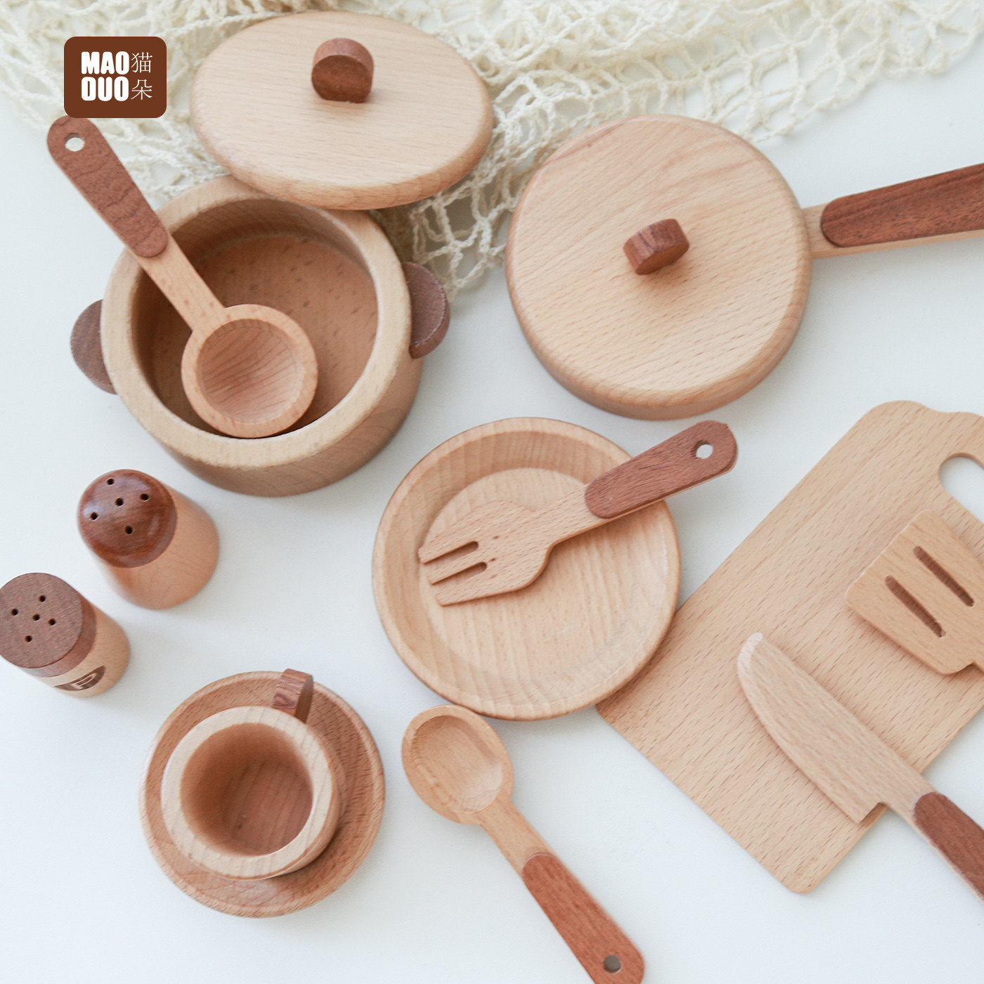 Maoduo Toys Drewniany Zestaw K – Baby Food Game recenzja i cena
