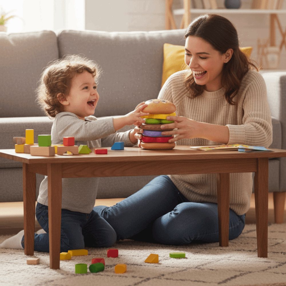 Zestaw do układania burgerów,  – Baby Food Game recenzja i cena