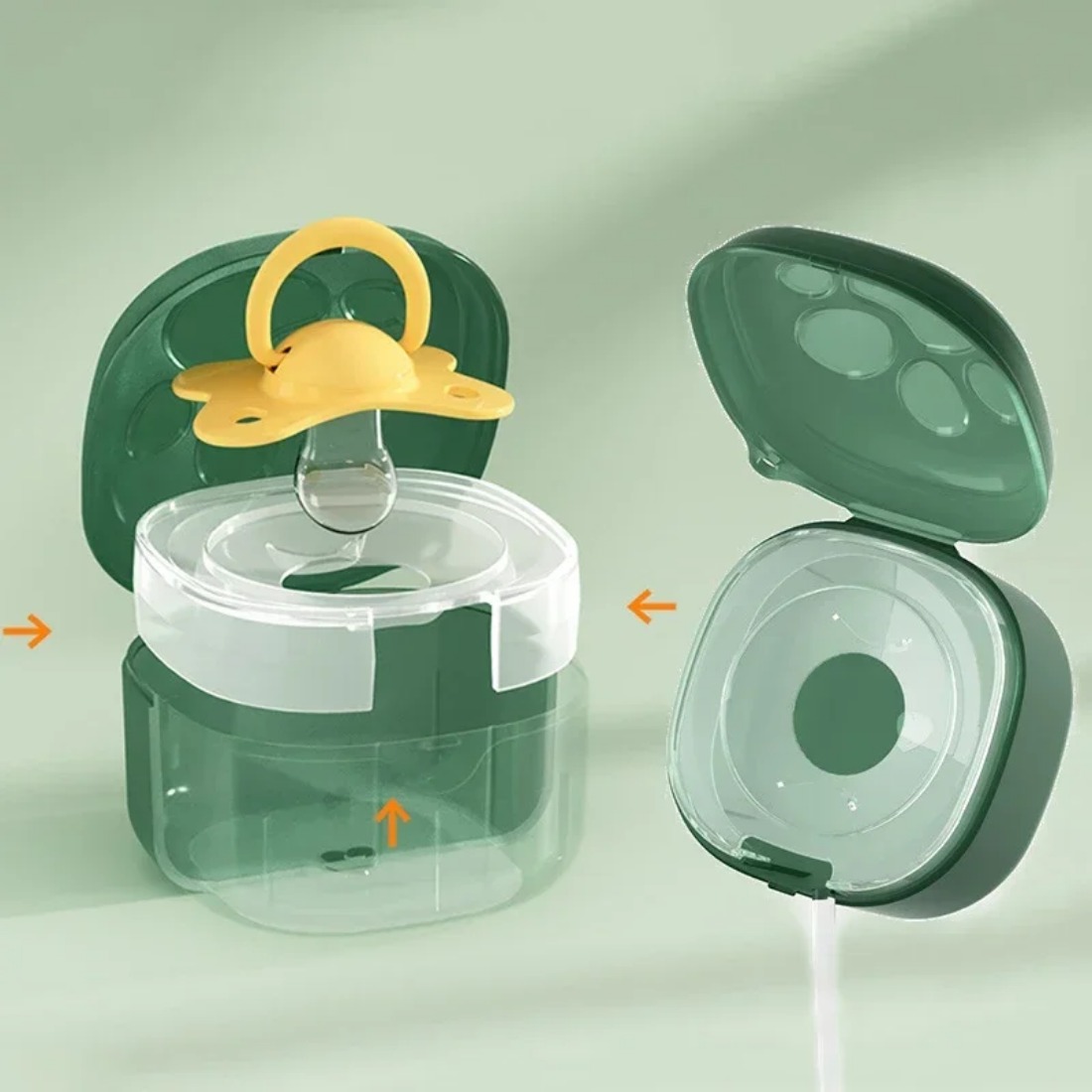 Pudełko na smoczek z silikonu  – Baby Food Container recenzja i cena