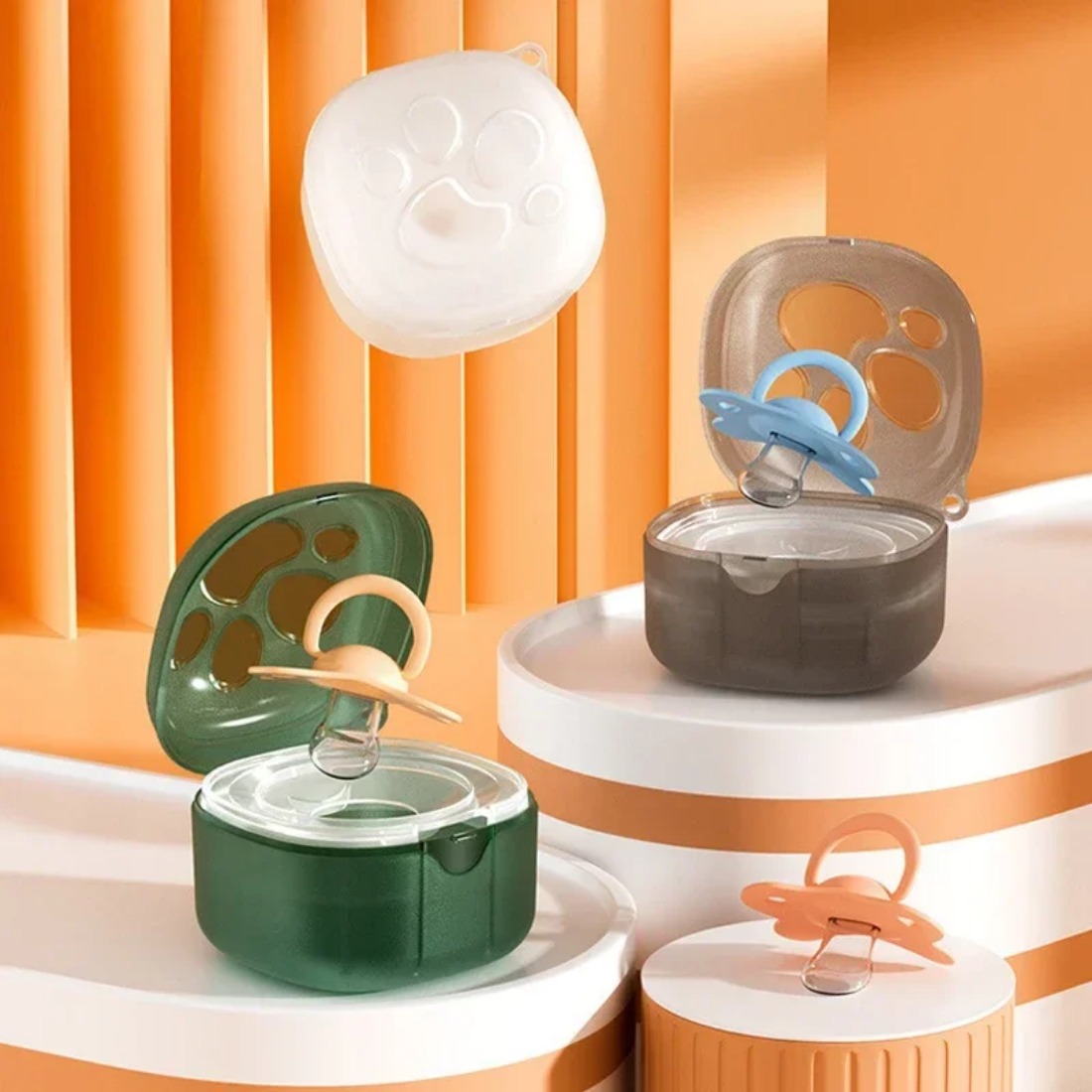 Pudełko na smoczek z silikonu  – Baby Food Container recenzja i cena