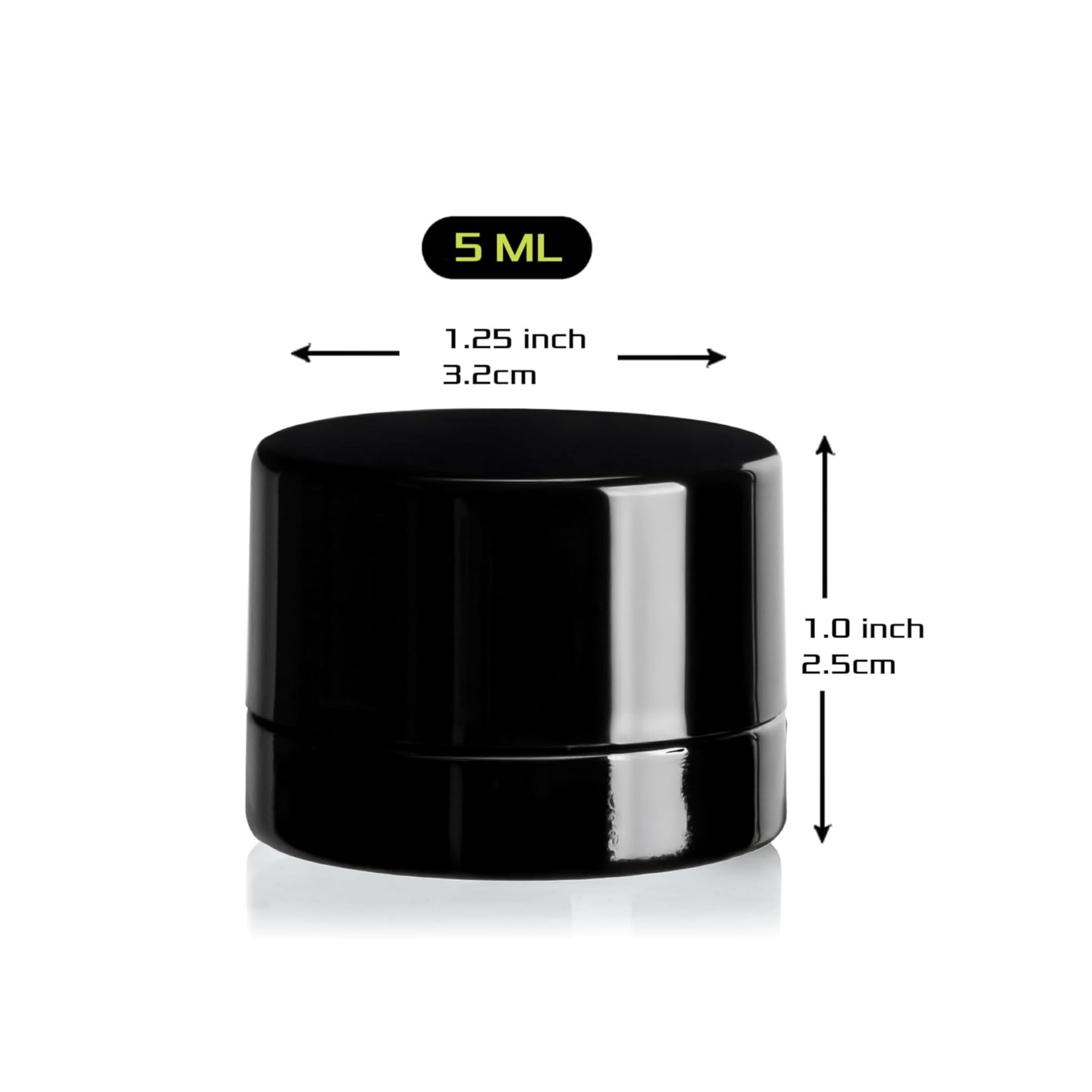 5ml Grube szkło czarne - pojem – Baby Food Glass recenzja i cena